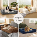 Bedsure ComfyFleece Orthopedic Dog Bed - Joint Support for Large Dogs, Comfort E