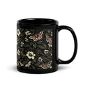 Dark Botanical Glossy Mug, iBuyXi.com