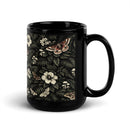 Dark Botanical Glossy Mug, iBuyXi.com