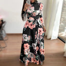 Boho Floral Swing Dress
