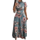 Boho Floral Swing Dress
