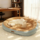 Calming Pet Bed for Cats and Small Dogs