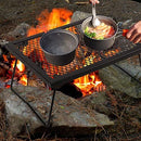 Cast Iron Folding Campfire Grill Grate