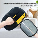 Cat Dog Electrostatic Pet Hair Removal Glove Fur Cleaning Grooming Accessory Sui