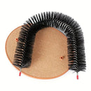 Cat Toy Arch Self Groome Pamper Feline with A Massage Grooming Rubbing Brush wit