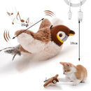 Cat Toy Interactive Bird Hot Simulated Bird Cat Toy Interactive Toys Dog Recharg