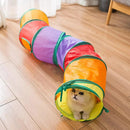 Cat Toys Interactive Fun Cat Tunnel Tube Foldable Cat Toys Kitty Training Intera
