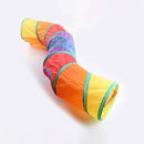 Cat Toys Interactive Fun Cat Tunnel Tube Foldable Cat Toys Kitty Training Intera