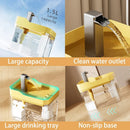 Cat Water Fountain Auto Filter Transparent Cat Drinker USB Anti-Dry Burning