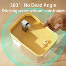Cat Water Fountain Auto Filter Transparent Cat Drinker USB Anti-Dry Burning