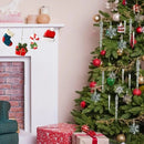 Christmas Crystal Ornament Set 24 Piece