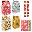 Christmas Gift Bags 12 Piece