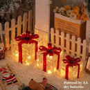Christmas Gift Box Set with LED Light String
