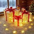 Christmas Gift Box Set with LED Light String
