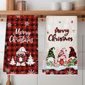 Christmas Gnome Kitchen Towels 2 Piece
