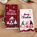 Christmas Gnome Kitchen Towels 2 Piece