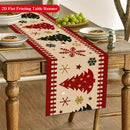 Christmas Table Runner Snowflake Print