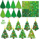 Christmas Tree DIY Craft Kit 24 Set