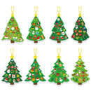 Christmas Tree DIY Craft Kit 24 Set