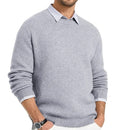 Classic Crew Neck Knit Sweater