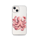Hearts Octopus Clear Case for iPhone®