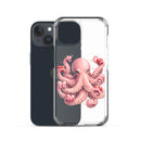 Hearts Octopus Clear Case for iPhone®