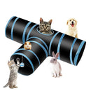 Collapsible 3-Way Cat Play Tunnel