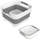 Collapsible Silicone Camp Sink with Drain Plug