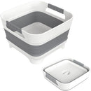 Collapsible Silicone Camp Sink with Drain Plug
