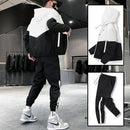 Colorblock Hoodie Jogger Set