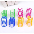 Colorful Cat Spring Toys, 12-Pack