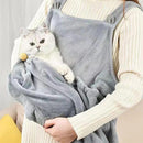 Comfort Transport Bag for Cats Warm One Coral Fleece Outdoor Shoulder Bag Cozy P