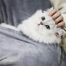 Comfort Transport Bag for Cats Warm One Coral Fleece Outdoor Shoulder Bag Cozy P