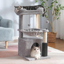 Compact Multi-Level Cat Tree Tower with Condo