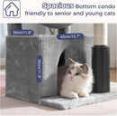 Compact Multi-Level Cat Tree Tower with Condo