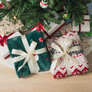 Cozy Gingerbread Fleece Throw Blanket