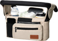 Deluxe Stroller Organizer Caddy with Dual Insulated Cup Holders