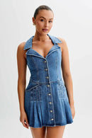 Denim Mini Dress (Women's)