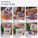 DIY Candle Making Pottery Craft Kit