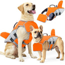 Dog Life Jacket Vest with Rescue Handle