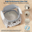 Draw-Out Fully Enclosed Pet Cat Litter Box With Large Space Removable
