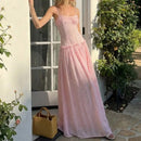 Drop-Waist Knit Maxi Dress