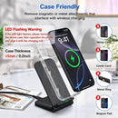 Dual-Coil Wireless Charging Stand