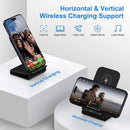 Dual-Coil Wireless Charging Stand
