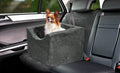 Elevated Dog Car Booster Seat with Safety Tether