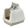Enclosed Hooded Cat Litter Box with Lid
