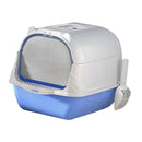 Enclosed Hooded Cat Litter Box with Lid