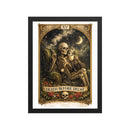 Death Before Decaf Framed Poster