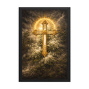 Gilded Cross Framed Poster, iBuyXi.com