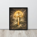 Gilded Cross Framed Poster, iBuyXi.com